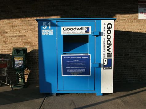 is it illegal to give fake clothes to goodwill|clothing drop bins illegal.